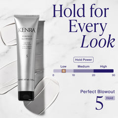 Kenra styling crème used during blow-dry for volume and control