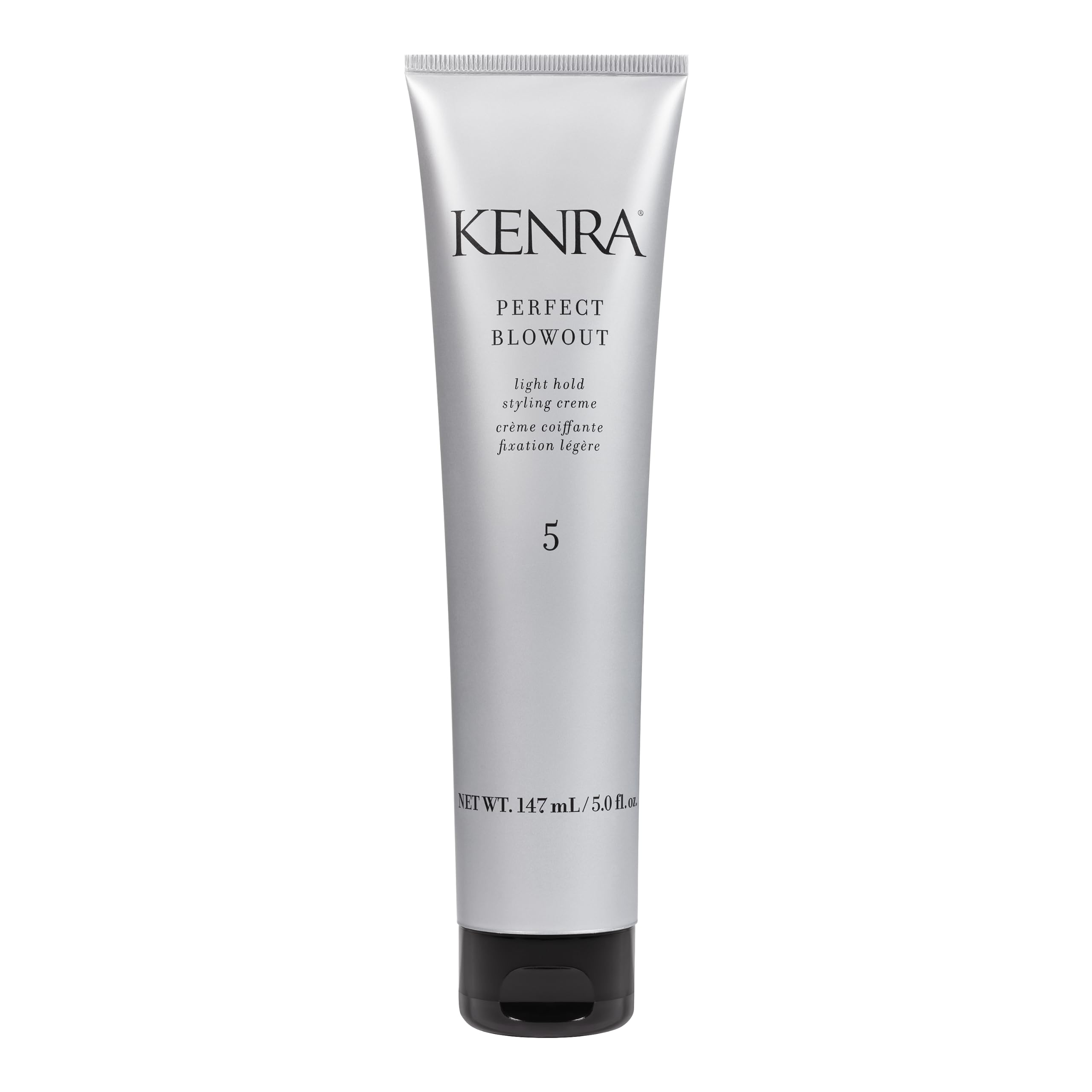 Kenra bottle front packaging showing product and benefits