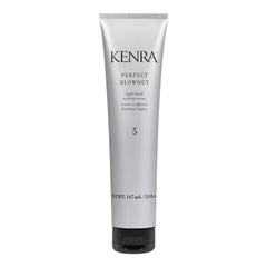 Kenra bottle front packaging showing product and benefits