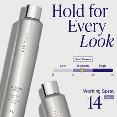 Kenra aerosol nozzle close-up demonstrating controlled, even dispersion
