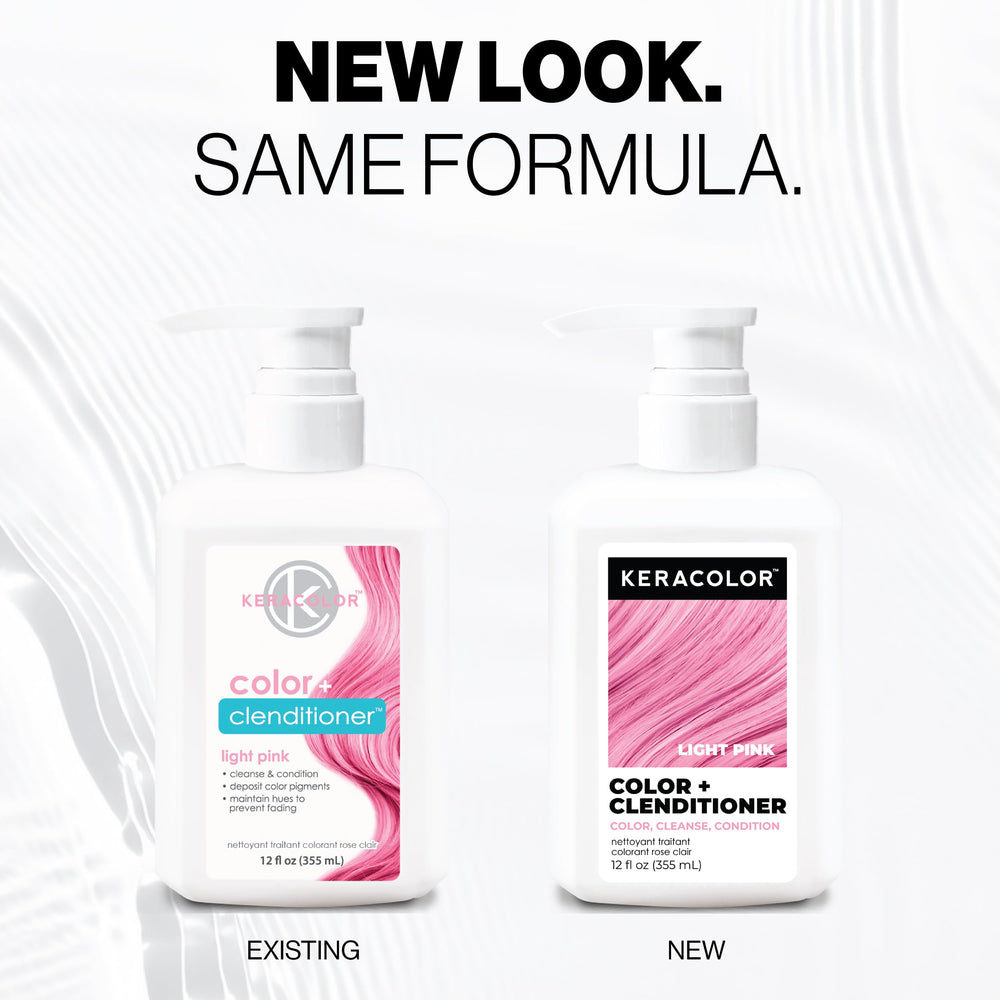 KERACOLOR back label with ingredients and instructions highlighting safe, vegan formulation