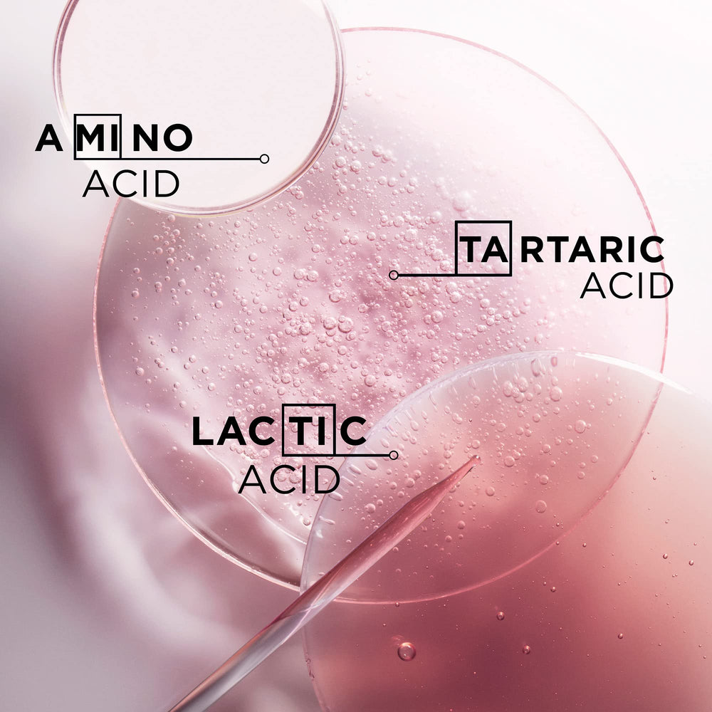 KÉRASTASE before and after shows increased shine and reduced frizz