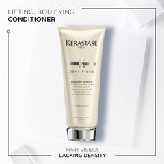 KÉRASTASE pump dispensing lightweight conditioner texture for easy application