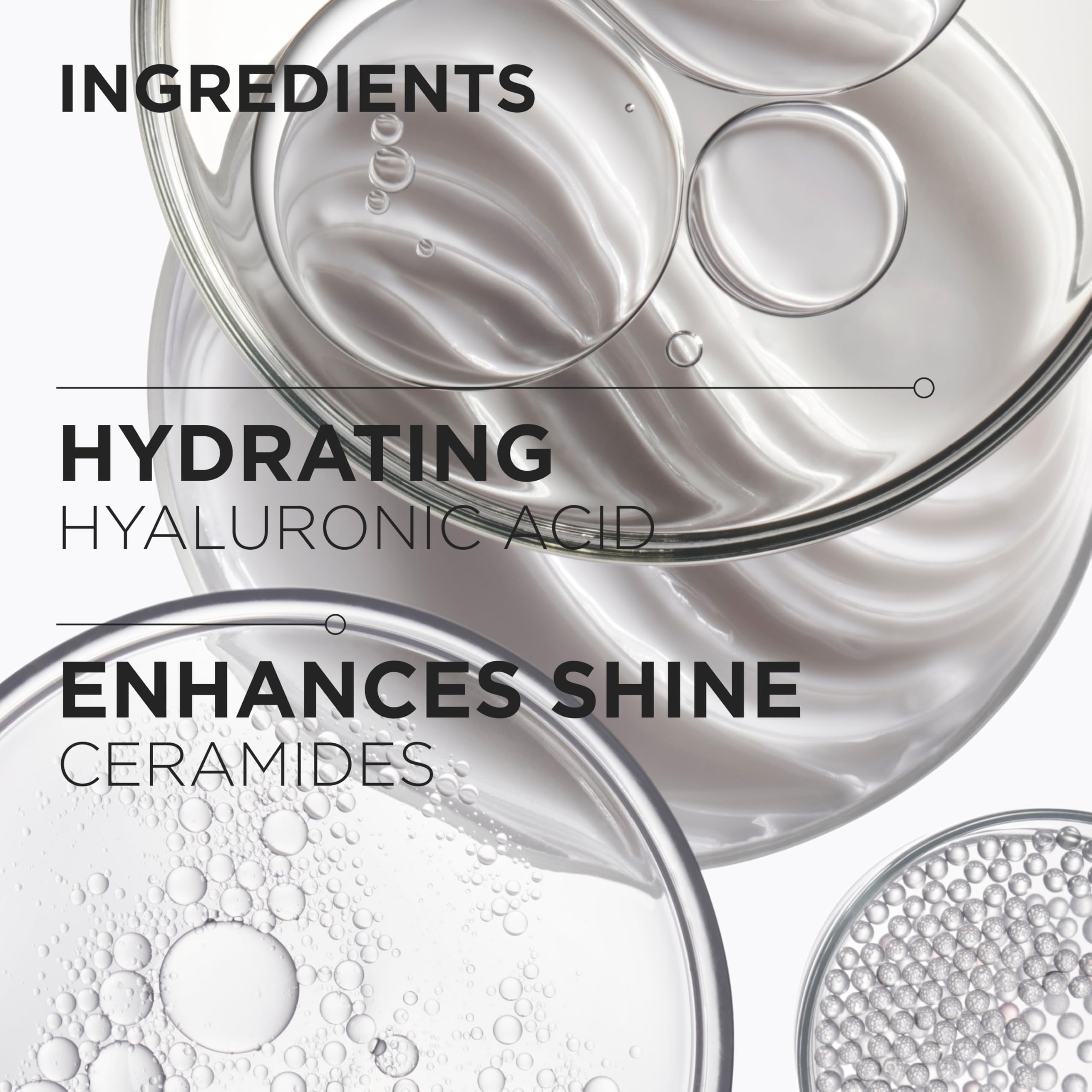 KÉRASTASE rinse revealing smooth ends and added shine after conditioning