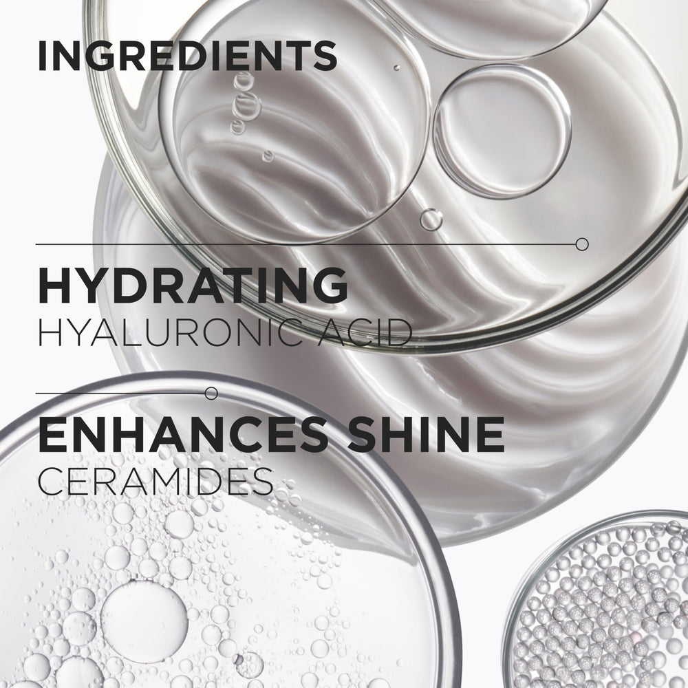 KÉRASTASE rinse revealing smooth ends and added shine after conditioning