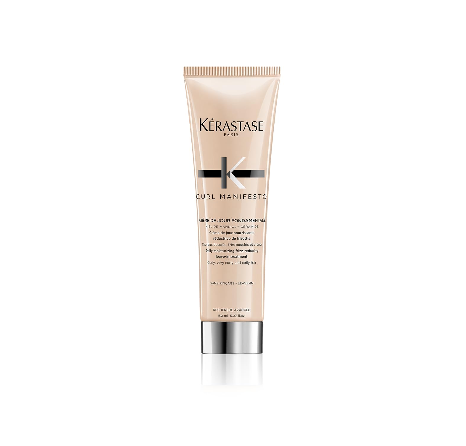 KÉRASTASE front packaging showing product and clear brand benefit