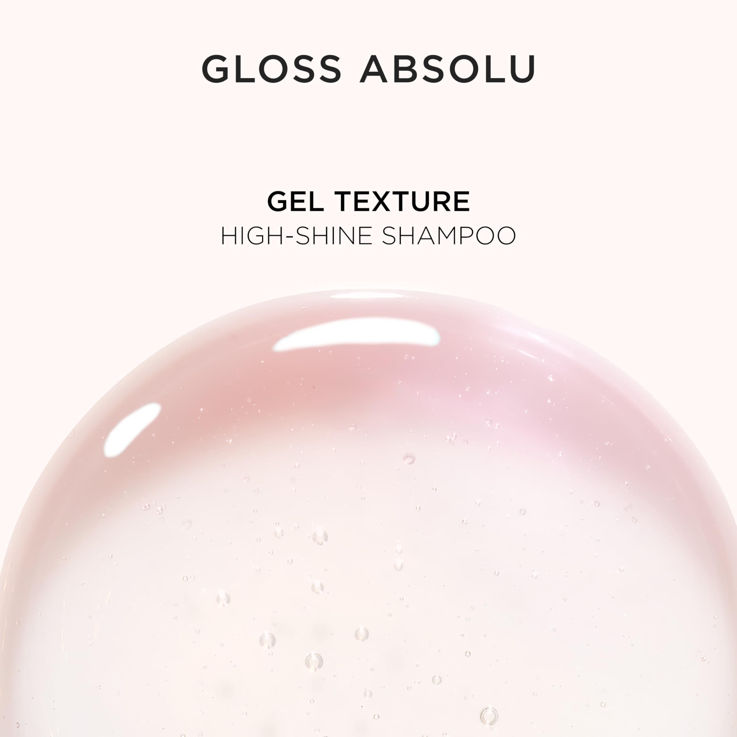 KÉRASTASE after-use glossy hair photo showing improved shine and smooth finish