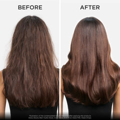 KÉRASTASE back label close-up revealing ingredients and directions for informed use