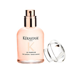KÉRASTASE front packaging of Gloss Absolu Le Parfum showing compact travel bottle and benefits