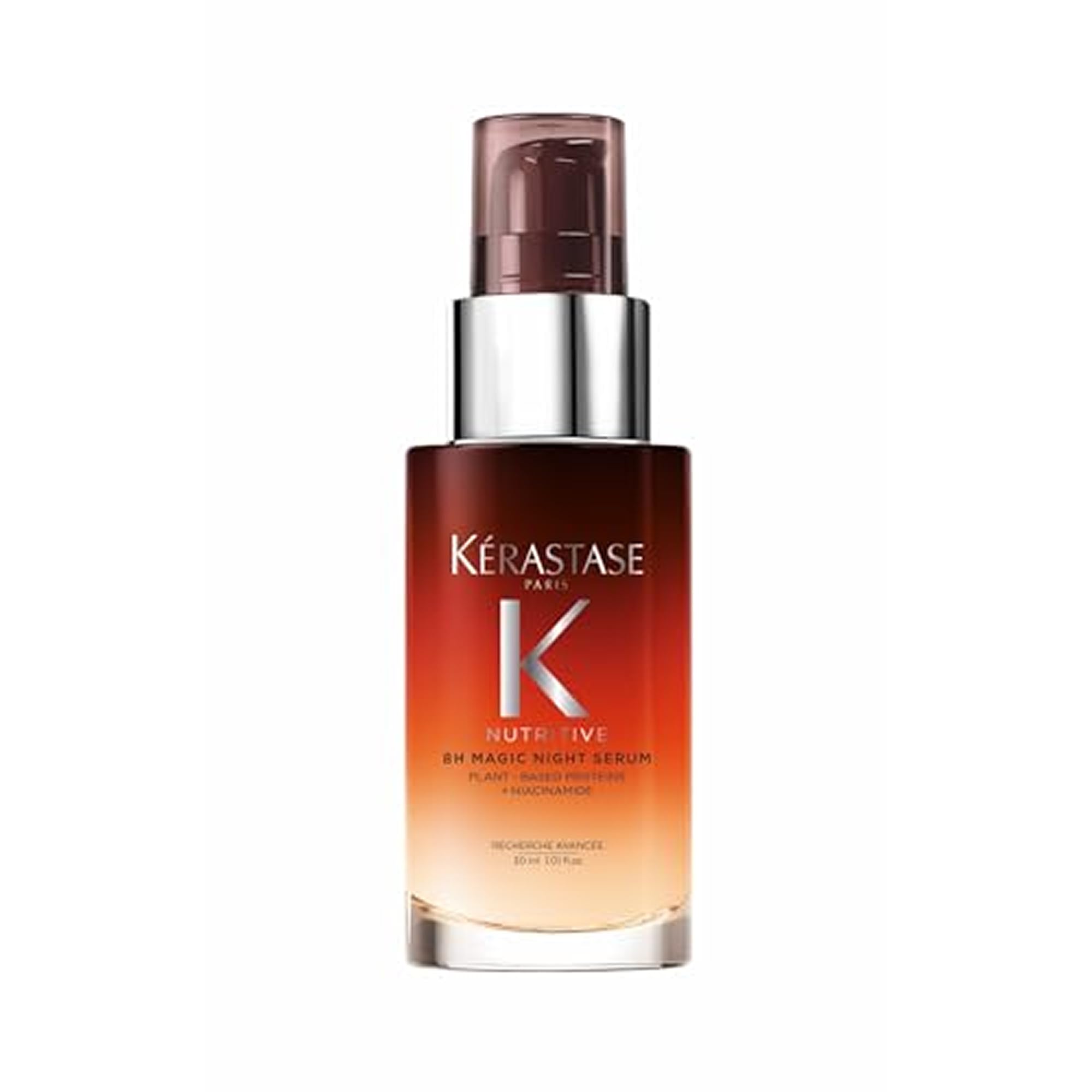KÉRASTASE front packaging showing serum bottle and benefits