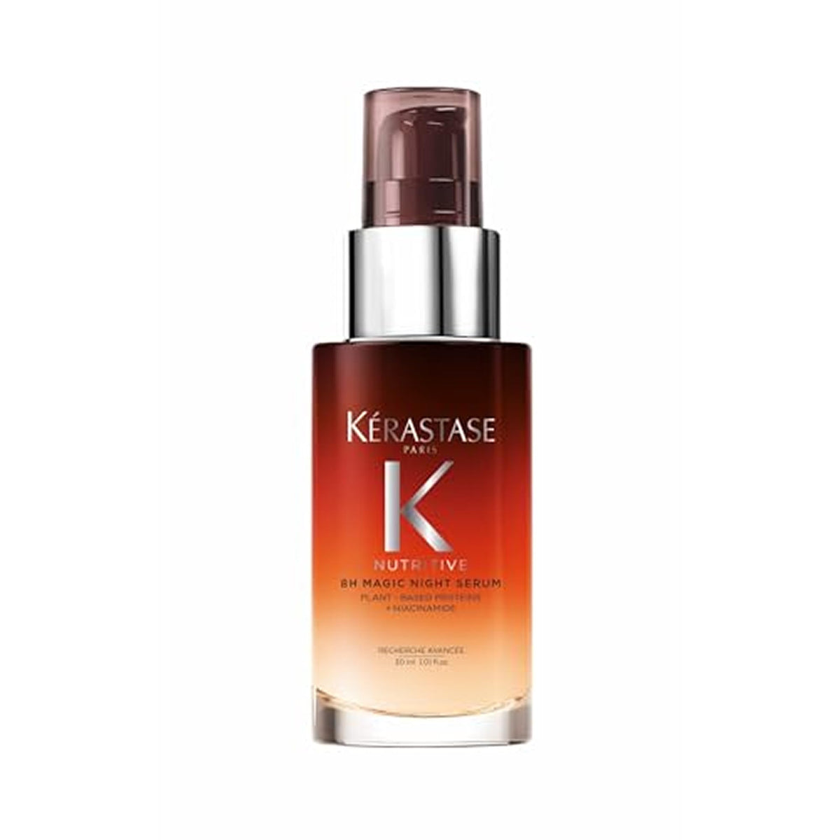 KÉRASTASE front packaging showing serum bottle and benefits