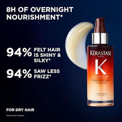 KÉRASTASE close-up of serum texture showing lightweight finish