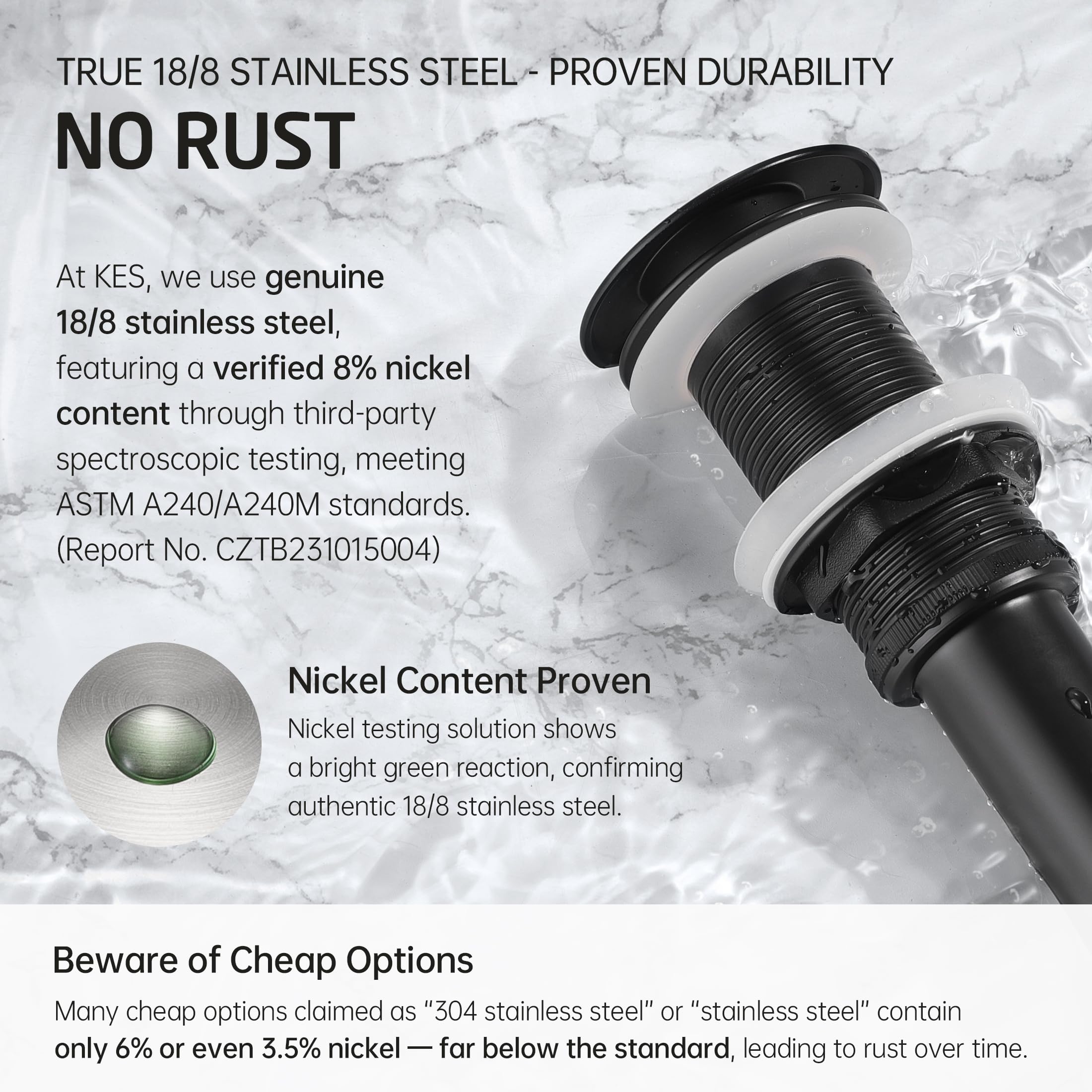 KES size comparison with ruler showing dimensions and benefit of correct fitment