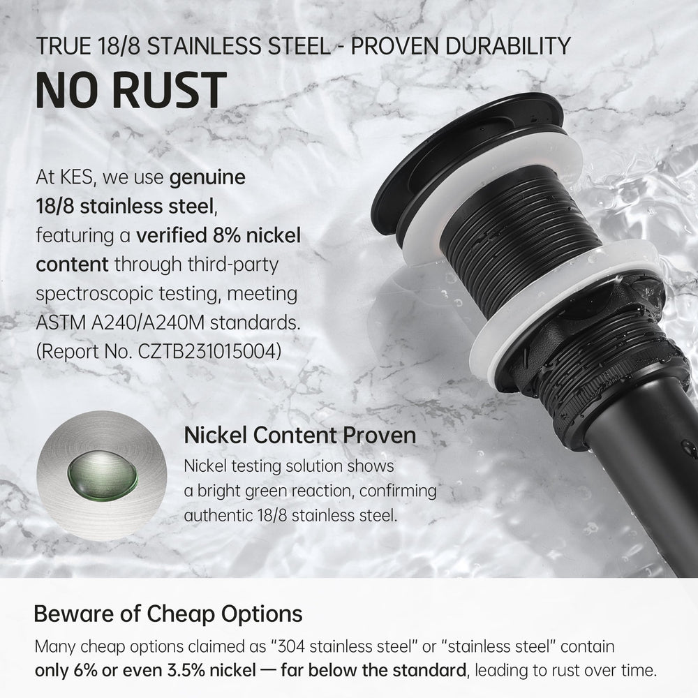 KES size comparison with ruler showing dimensions and benefit of correct fitment