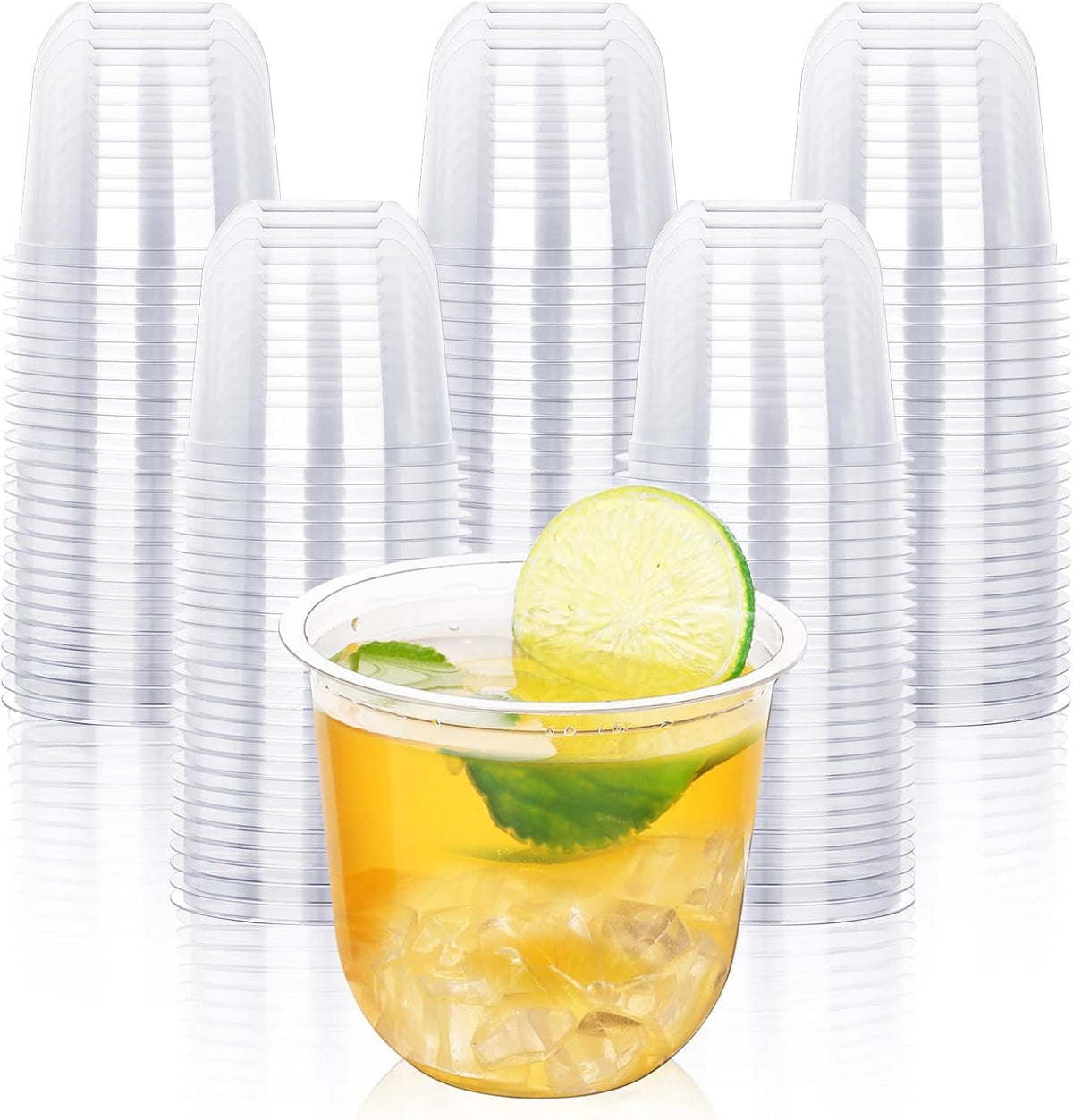 KesaPlan front pack view showing 100 clear cups for easy event serving