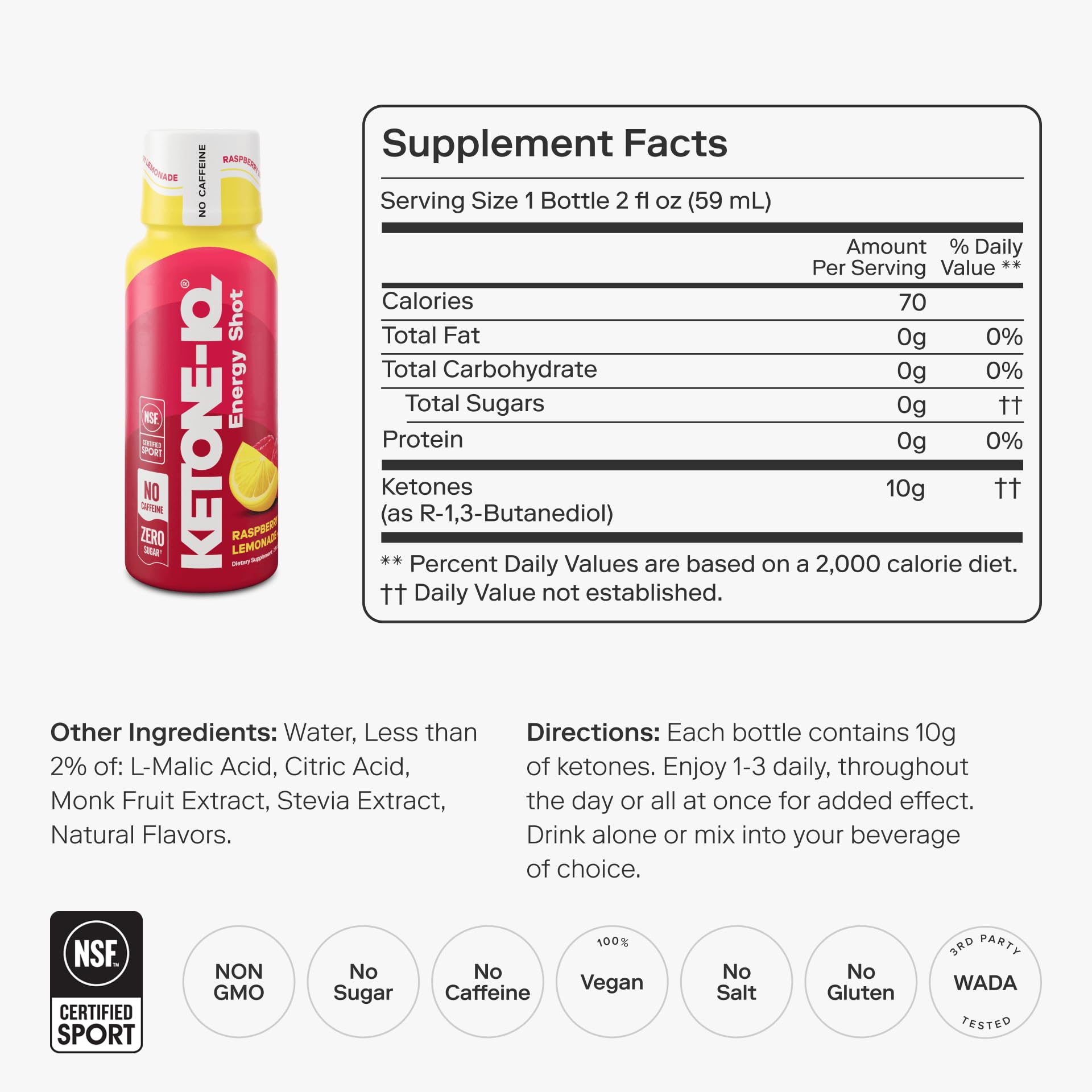 Ketone-IQ shot on a desk near laptop portraying focus-support in work settings