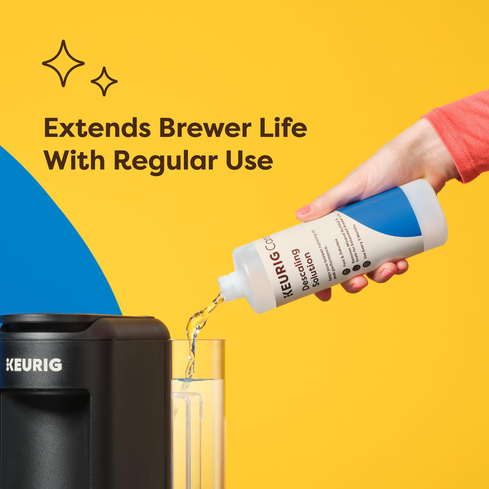 Keurig rinse pod close-up demonstrating fast flavor rinse benefit