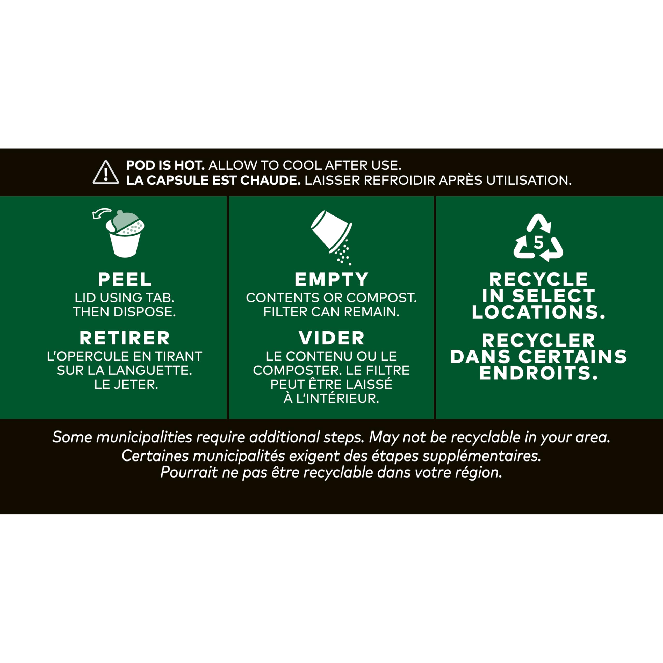 Keurig Timothy's K-Cup inserted in Keurig brewer demonstrating single-serve ease benefit