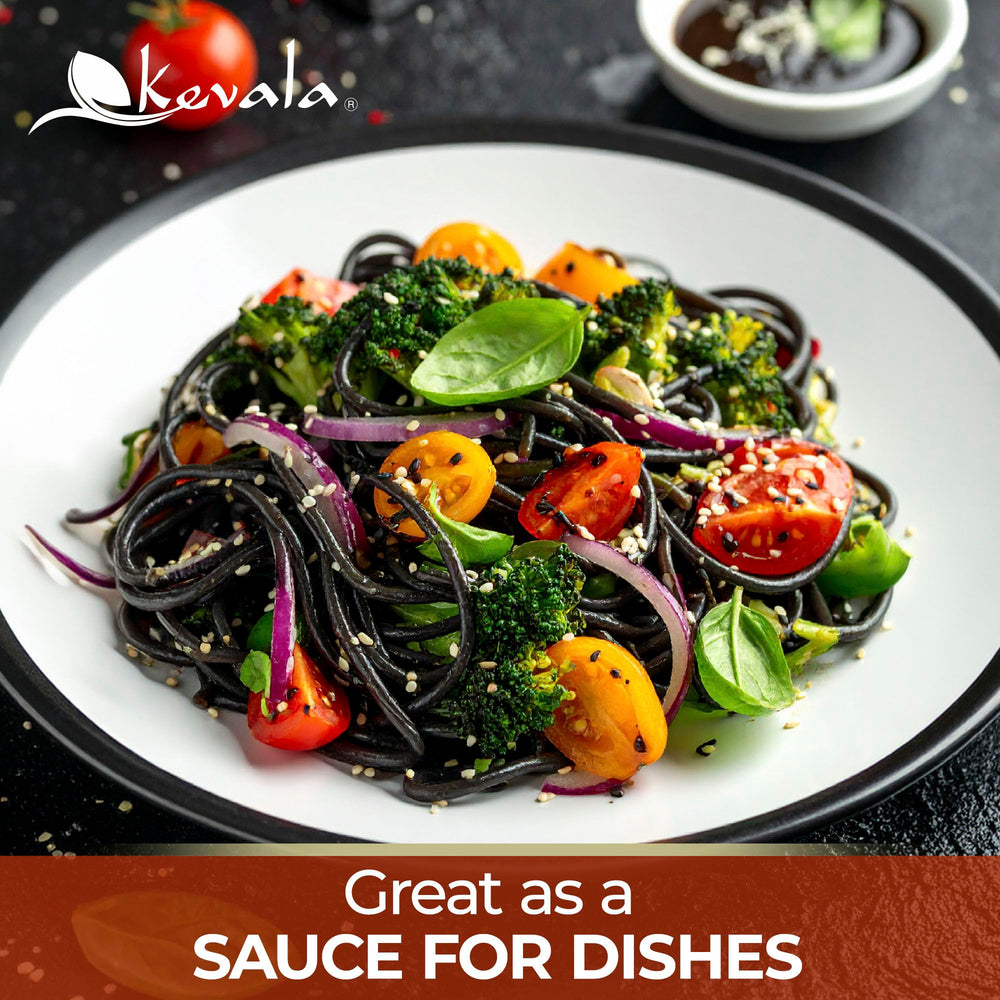 kevala black tahini in a kitchen scene showing versatile everyday use