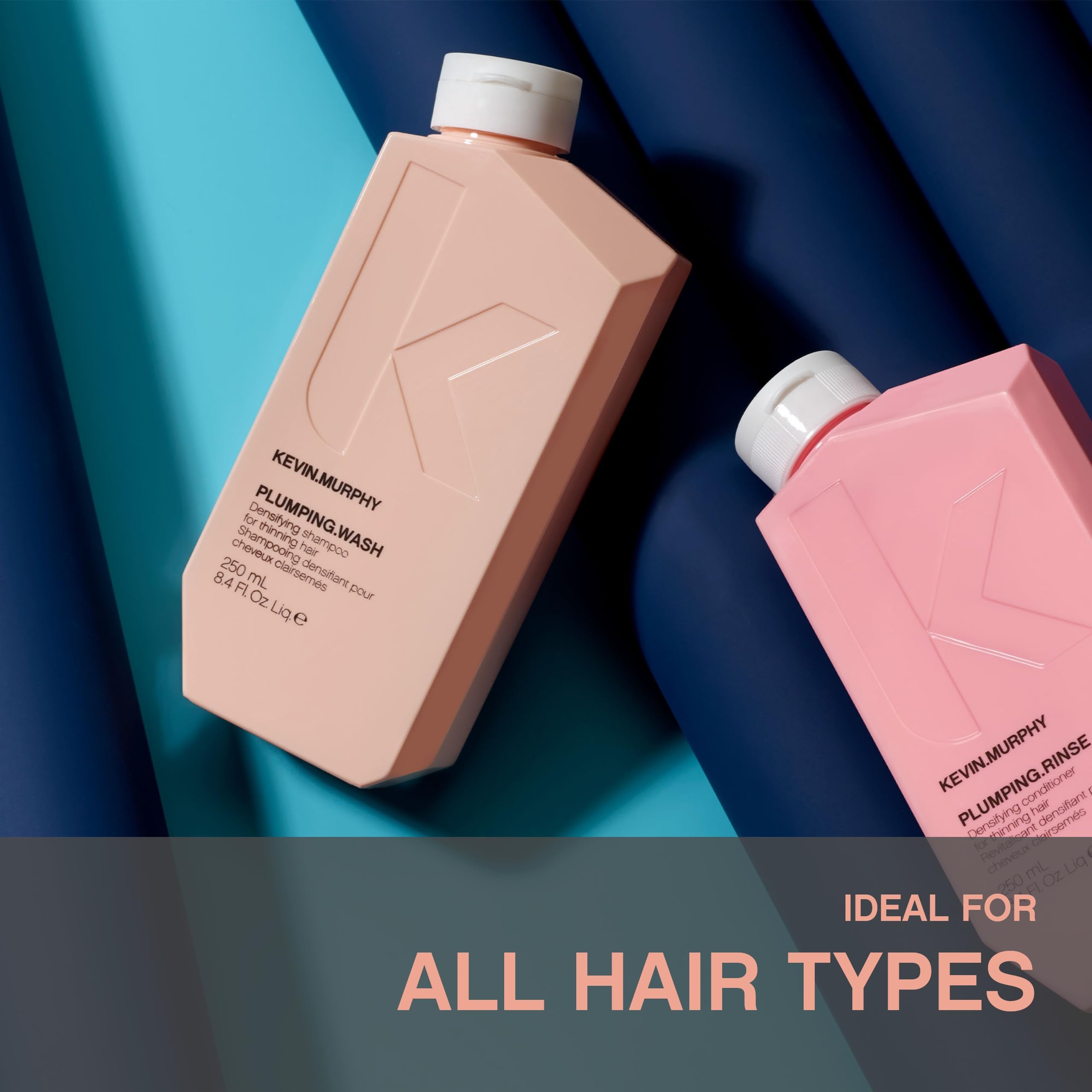 KEVIN.MURPHY in-shower use showing scalp massage for refreshed circulation benefit