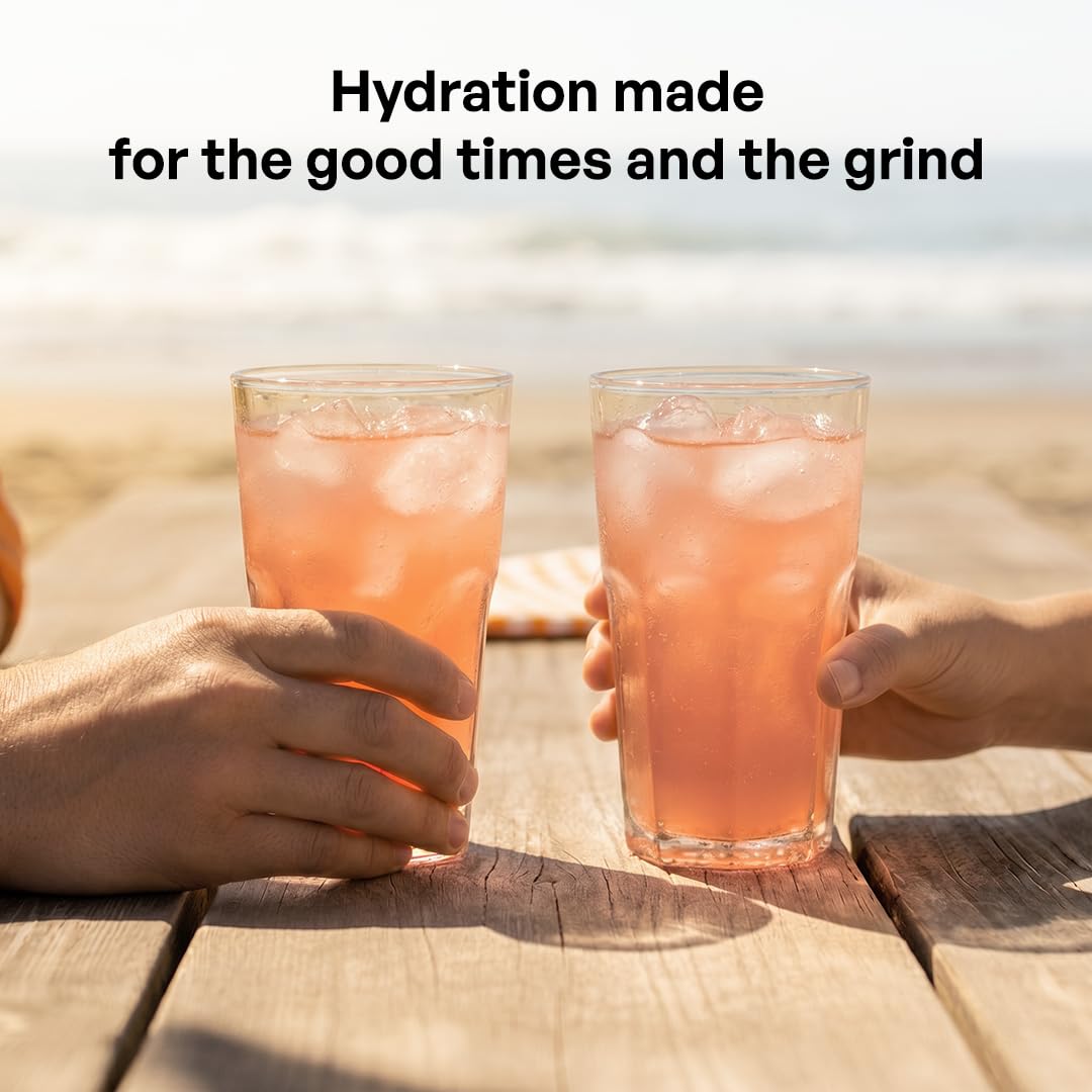 KEY NUTRIENTS pouring powder into water illustrating fast dissolving benefit