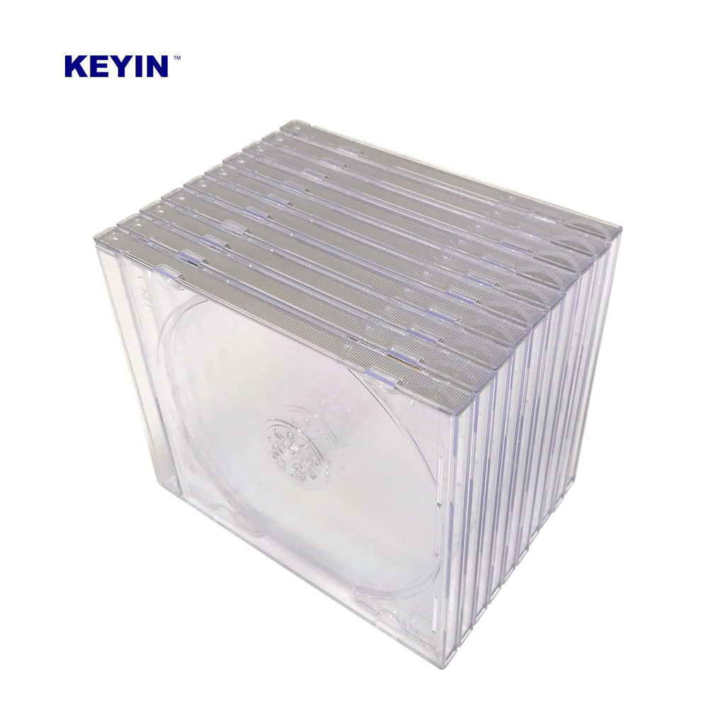 KEYIN lifestyle desk with a ten-pack showing ready-to-use cases for producers and labels