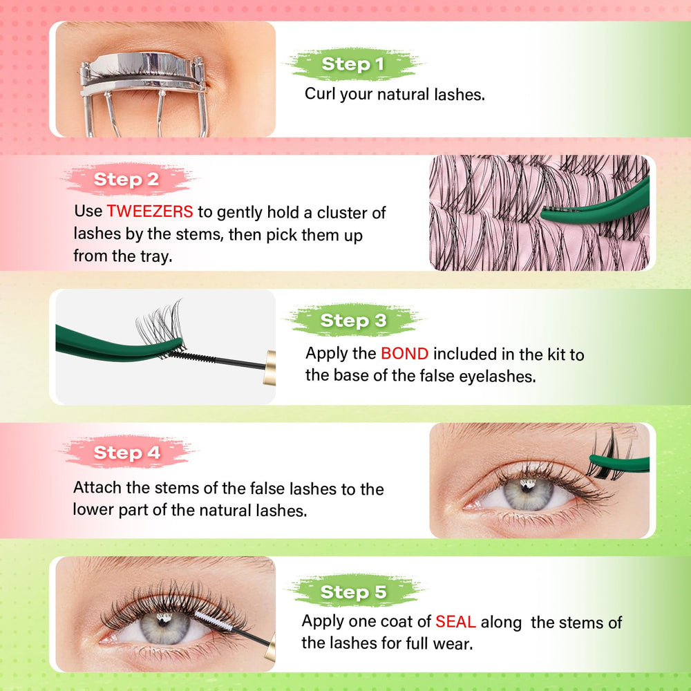 KEYYOU lifestyle image at night out with visible longer, defined lashes
