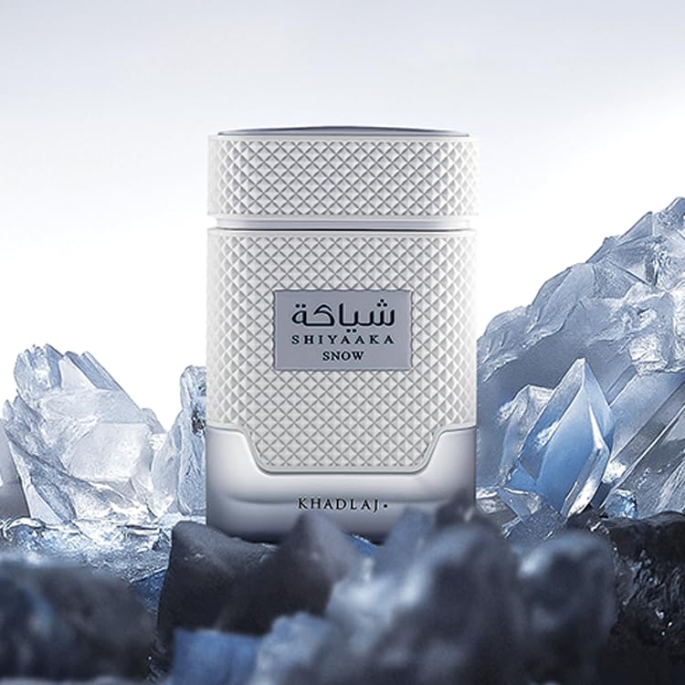 Khadlaj Shiyaaka Snow liquid texture revealing clarity and concentrate strength