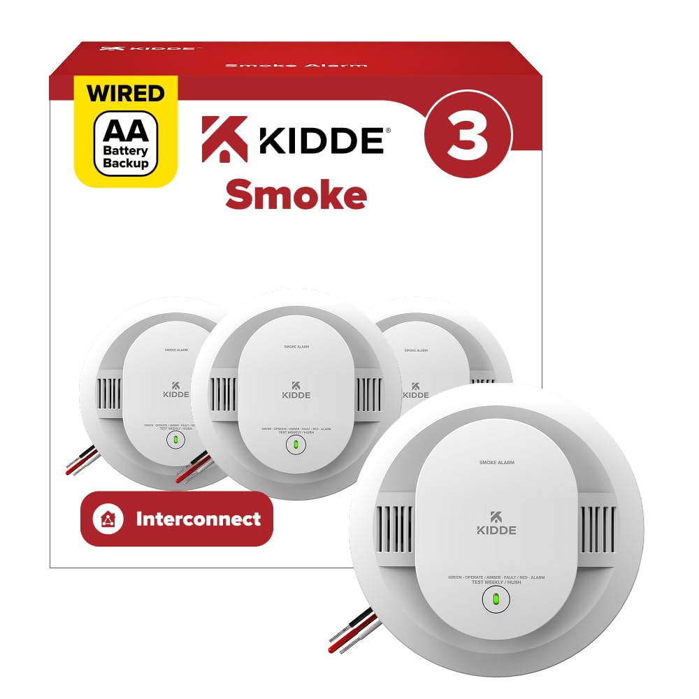 Kidde 20SAR front view showing compact design and clear labeling for reliable detection