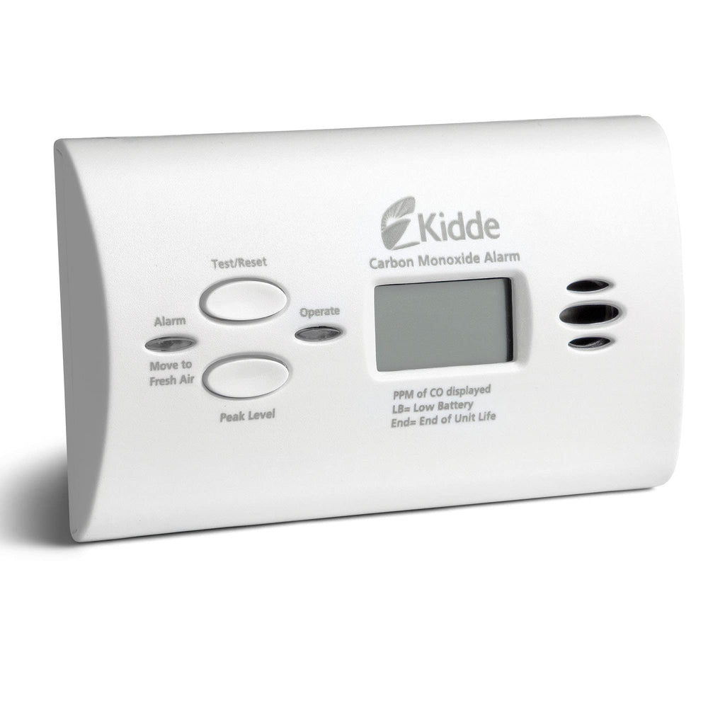 Kidde sensor area close-up highlighting electrochemical detection reliability