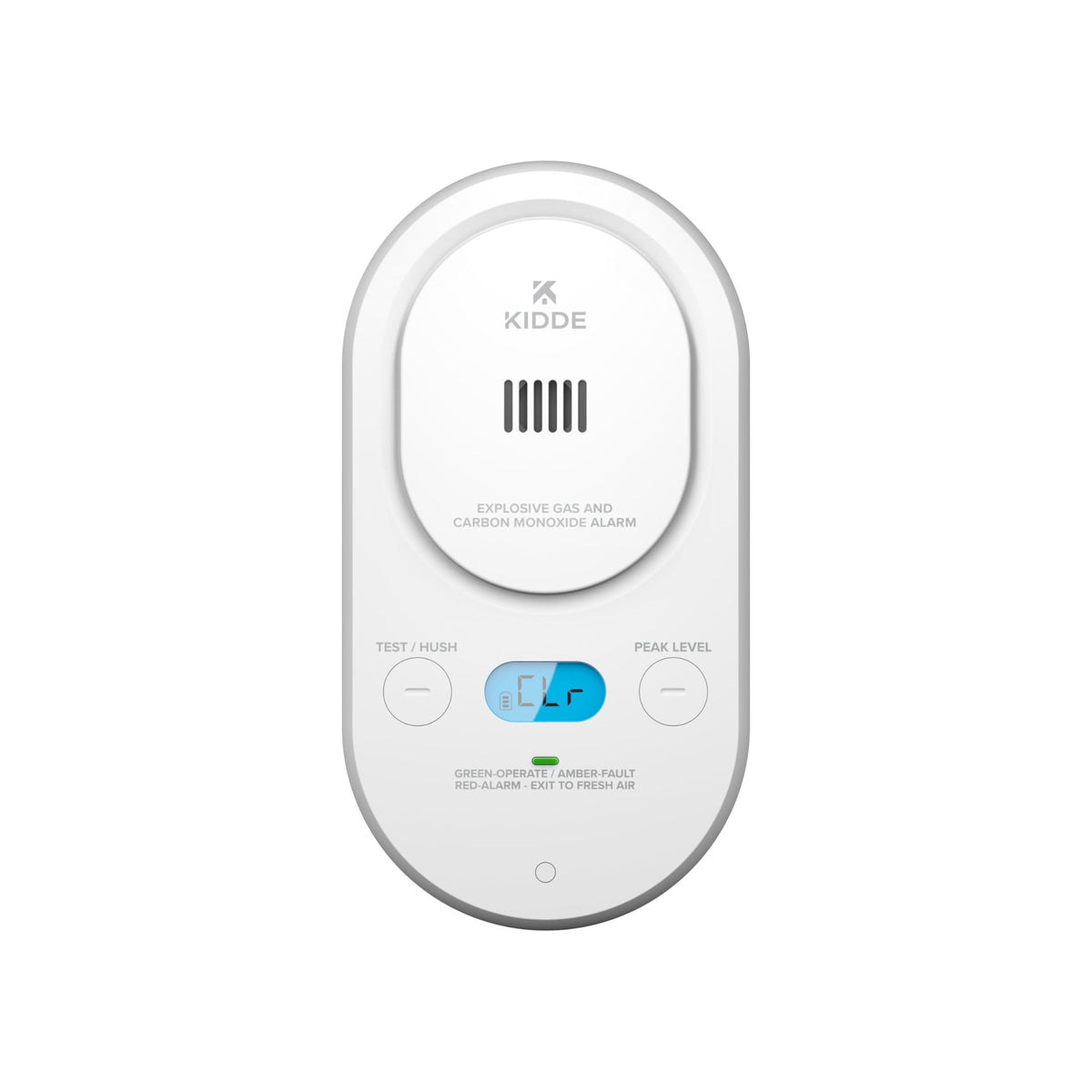 Kidde COPDLG front view showing alarm and display, for fast home awareness