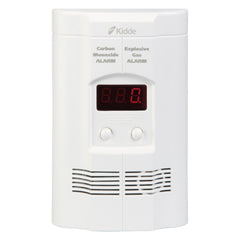 Kidde front view of Nighthawk alarm showing compact profile for discreet home protection