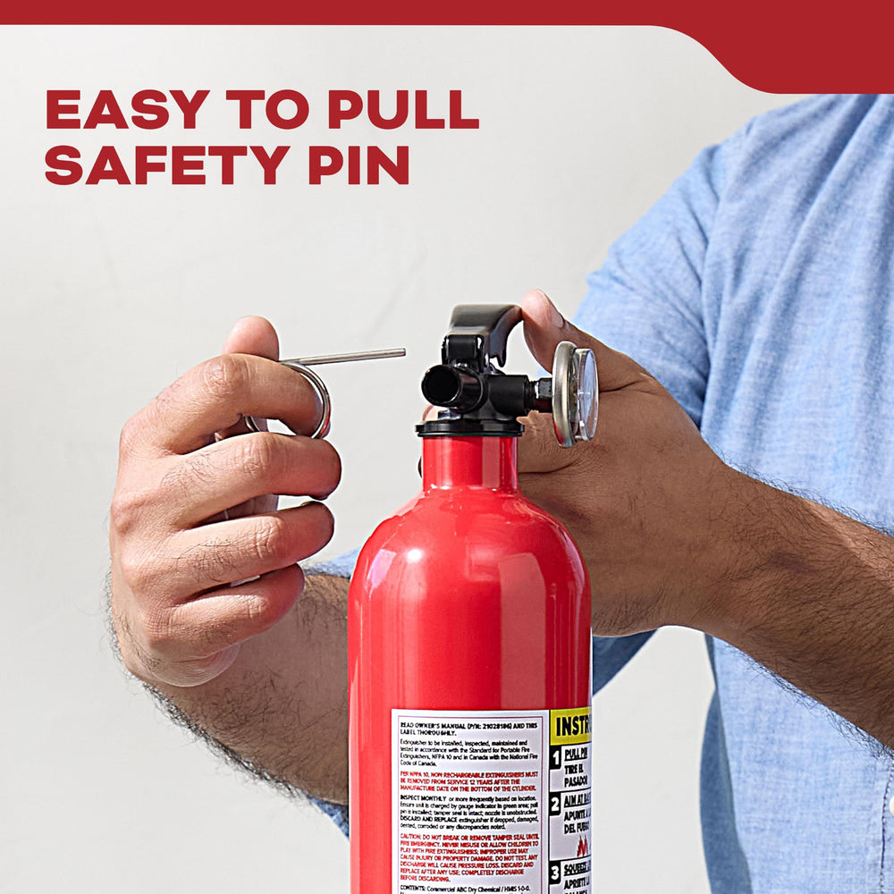 Kidde pair placed beside stove area to illustrate kitchen fire preparedness