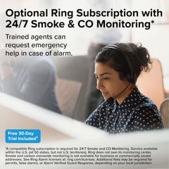 Kidde labeled speaker and LED indicators showing clear voice alerts for faster response benefit