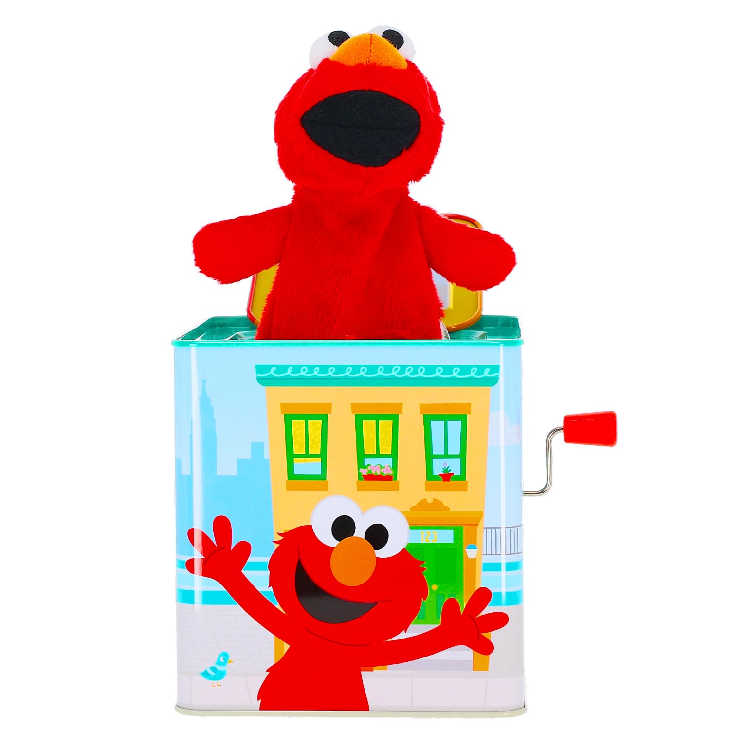 KIDS PREFERRED Elmo front view showing colorful box and cheerful appeal