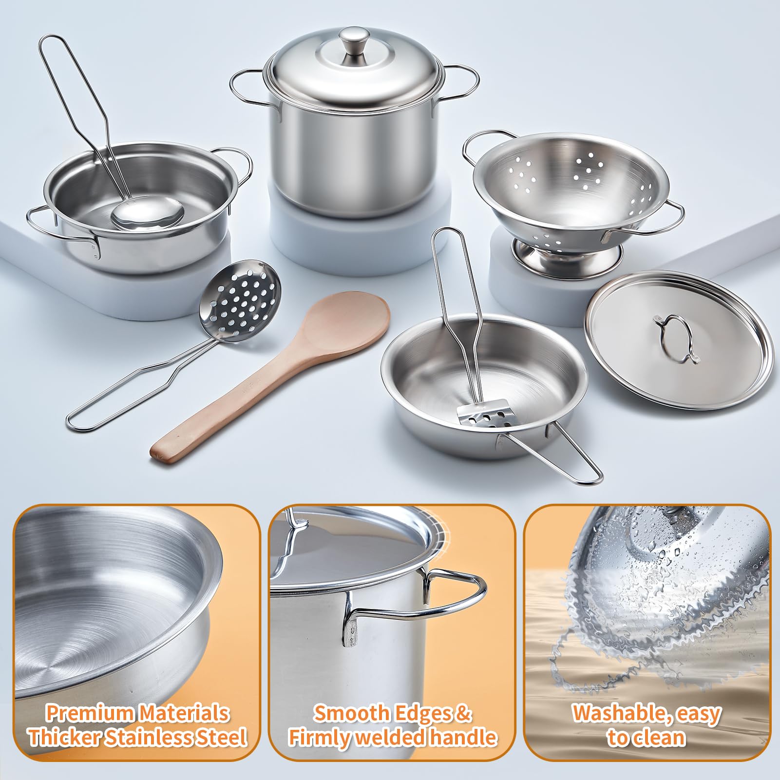 Kidsciety utensils and knives layout highlighting safe rounded edges