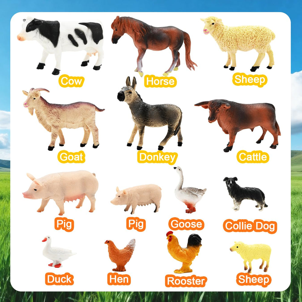Kimicare child playing with tractors and animals demonstrating cooperative learning benefits