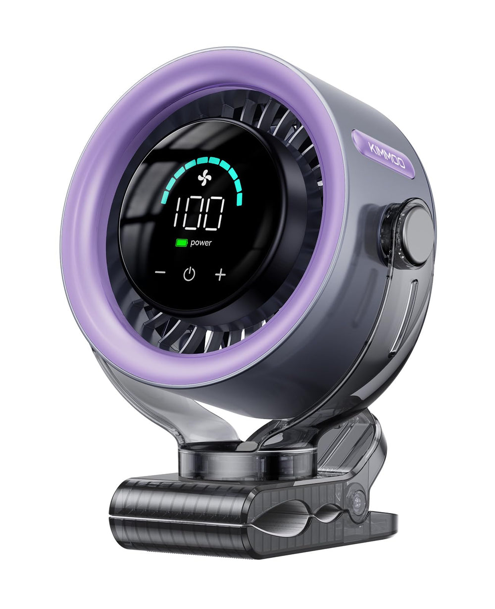 KIMMOO front view showing compact clip design and portability benefit