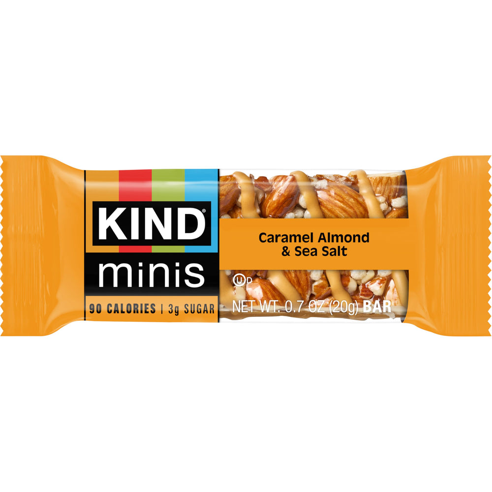 KIND mini bar in backpack pocket ready for travel offering on-the-go energy benefit