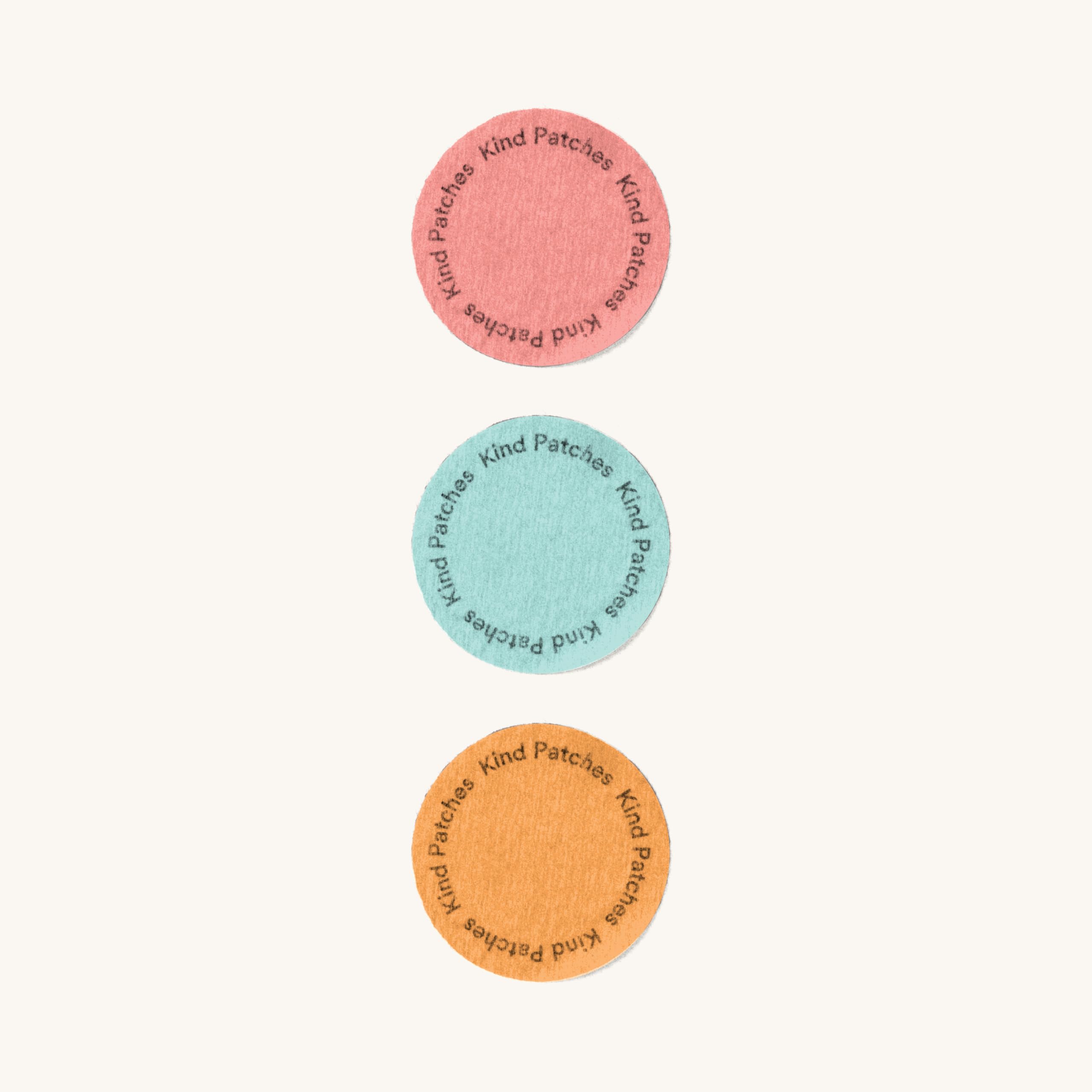 Kind Patches on bathroom counter in lifestyle scene suggesting convenient daily routine benefit