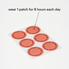 Kind Patches Unpuff ingredient closeup highlighting plant extracts and natural blend benefit