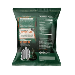 Kindling open bag with pretzels spilling showing portioned convenience