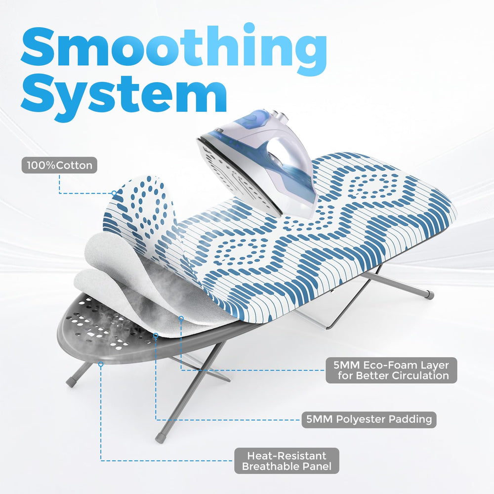 KINGBOARD adjustable TRP feet and non-slip strips protecting tabletop and improving stability