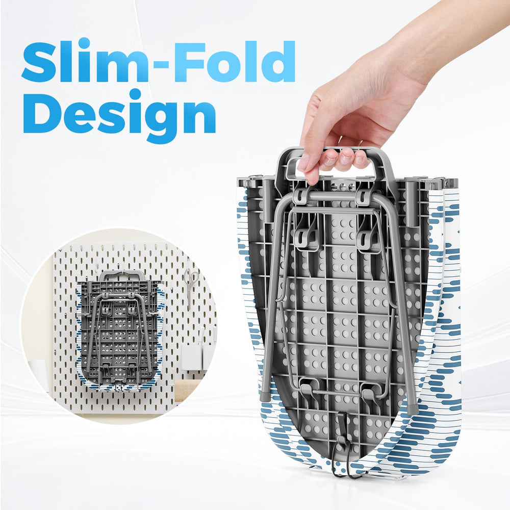 KINGBOARD folded board with hanging hook and handle for easy storage and transport