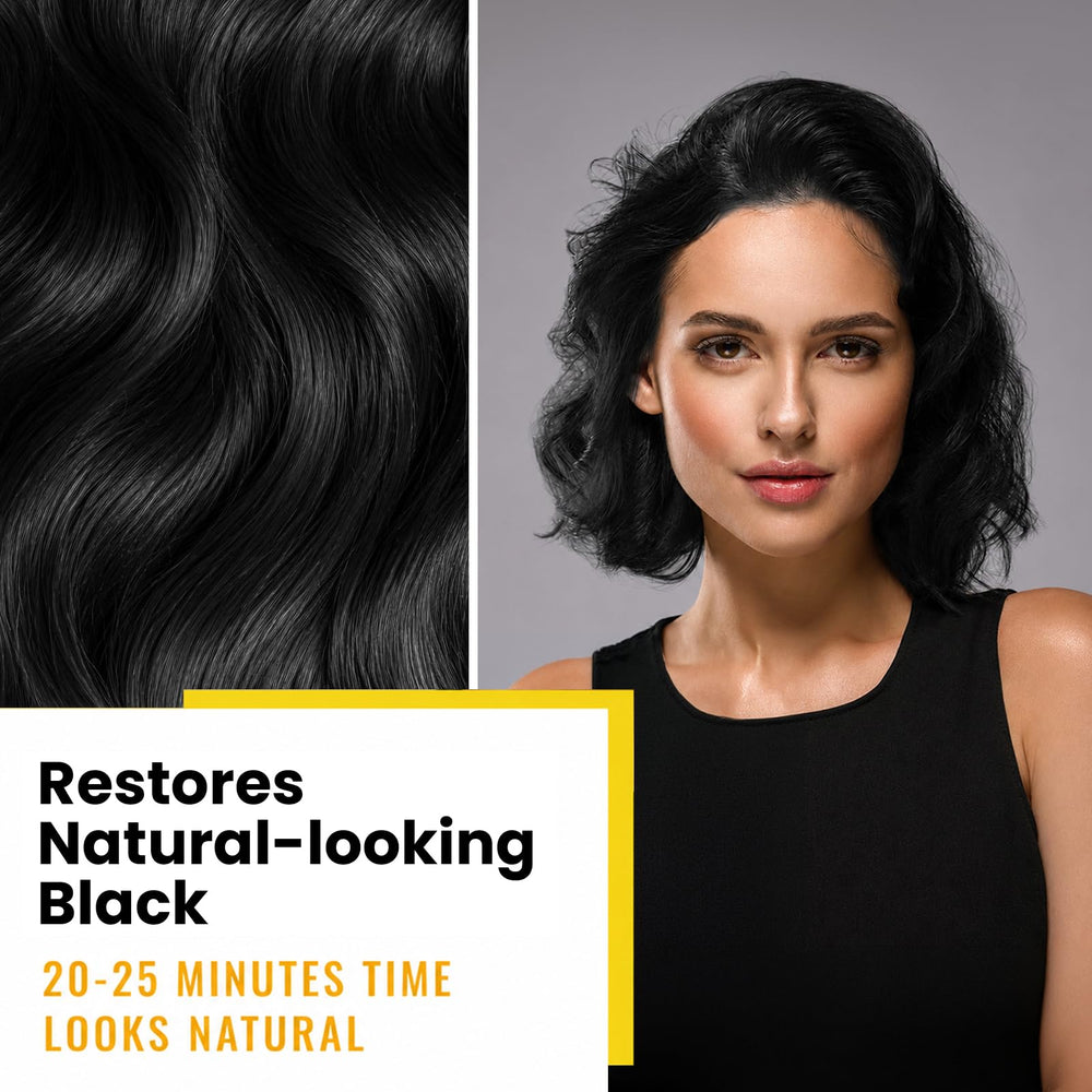 KINGMING shampoo texture close-up demonstrating creamy lather and even color distribution for effective coverage