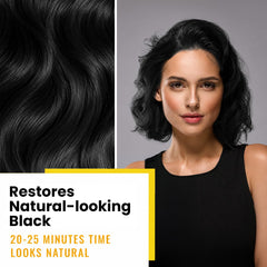 KINGMING shampoo texture close-up demonstrating creamy lather and even color distribution for effective coverage