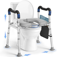 KingPavonini front view showing seat and handles for added stability