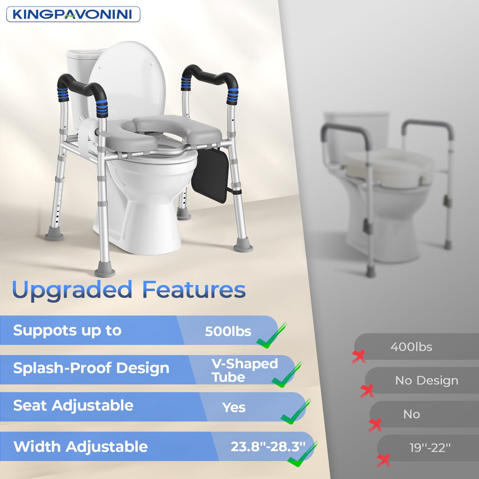 KingPavonini in a bathroom lifestyle scene for confident daily use
