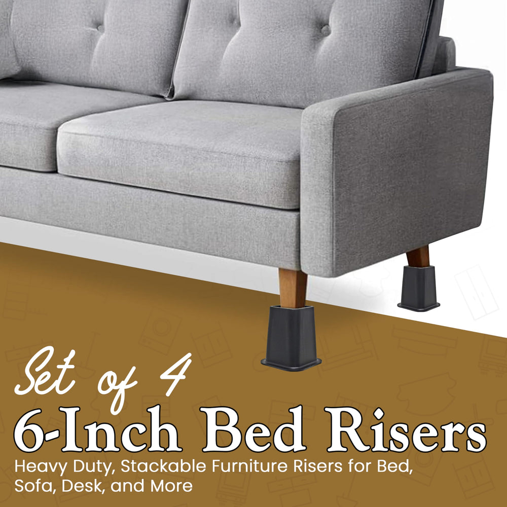 Kings Brand Furniture top cup close-up showing secure leg seating and support