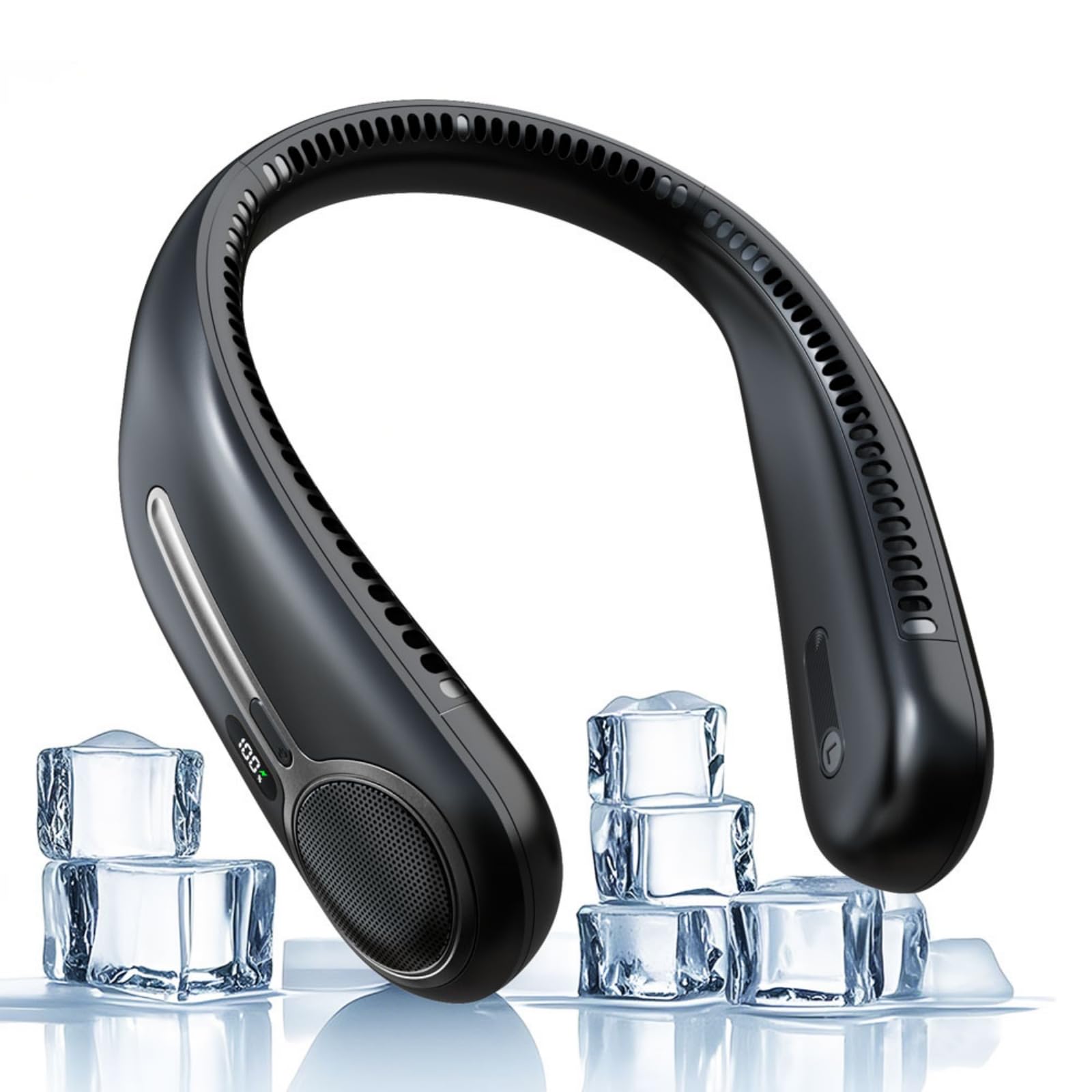 Kinhowly front view showing wearable design and immediate cooling benefit